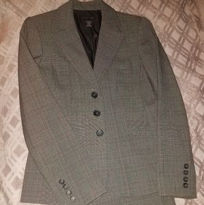 Rafaella women's gray pinstripe pantsuit